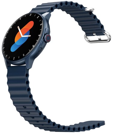 Smart Life Series Smart Watch: 1.43" AMOLED Display, Bluetooth Calling, 120+ Sports Modes, Real-Time Health Monitoring, Sleep Tracking, IP68 Waterproof, Stylish Design for Active Lifestyles Blue