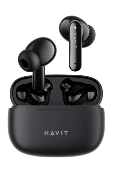 HAVIT Audio Series TW967 PRO True Wireless Earbuds - Sleek Black Design, High-Quality Sound, Touch Controls &amp; Long Battery Life