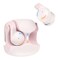 Open-Ear Bluetooth 5.3 Wireless Earphones, Stereo Sound, Built-In Mic, 13mm Driver, 5.2g Lightweight, Long Battery Life, Comfortable Fit - Pink