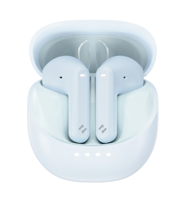 TW931 TWS Earbuds : True Wireless Design, 20-Hour Battery Life, IPX4 Water Resistance, and Touch Controls for Superior Sound Quality.Blue