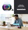 SK885BT Black Wireless Waterproof Speaker - RGB Lights, 8W Surround Sound, TWS Interconnection, 11 Hours Playback, Bluetooth V5.3, IPX5 Rated