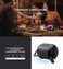 SK885BT Black Wireless Waterproof Speaker - RGB Lights, 8W Surround Sound, TWS Interconnection, 11 Hours Playback, Bluetooth V5.3, IPX5 Rated