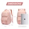 SUN EIGHT 35L School Backpack for Teen Girls Kids Bookbags Elementary Middle School Laptop Bags Women Travel Daypacks, SE8391, Pink