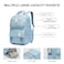 SUN EIGHT 35L Waterproof School Backpack for College, Kids Backpack Lightweight Large Capacity Travel Bag with Multi Pockets, SE8391, Blue