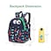 SUN EIGHT Preschool Toddler Kids Backpack Small 3D Cartoon Dinosaur Lunch Daycare School Bookbag Animal Travel Bags for Boy For 2-5 Years old, Cute Dinosaur, SE90074, Navy