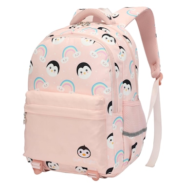 SUN EIGHT Backpack for Kids,Backpacks for School Light Backpack Suitable for Over 6 years old, SE8401, Pink