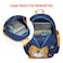 Sun Eight Toddler Backpack for Girls Kids Backpack Cute 3D Cartoon School Bag for Baby Girl Boy 2-5 Years, SE22063, Navy Blue Yellow