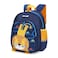 Sun Eight Toddler Backpack for Girls Kids Backpack Cute 3D Cartoon School Bag for Baby Girl Boy 2-5 Years, SE22063, Navy Blue Yellow