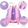 SUN EIGHT Preschool Toddler Backpack for Girls Kids Backpack Cute 3D Cartoon Animal Waterproof Schoolbag for Baby Girl Boy 1-5 Years Butterfly, SE2806, Pink Purple