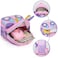 SUN EIGHT Preschool Toddler Backpack for Girls Kids Backpack Cute 3D Cartoon Animal Waterproof Schoolbag for Baby Girl Boy 1-5 Years Butterfly, SE2806, Pink Purple