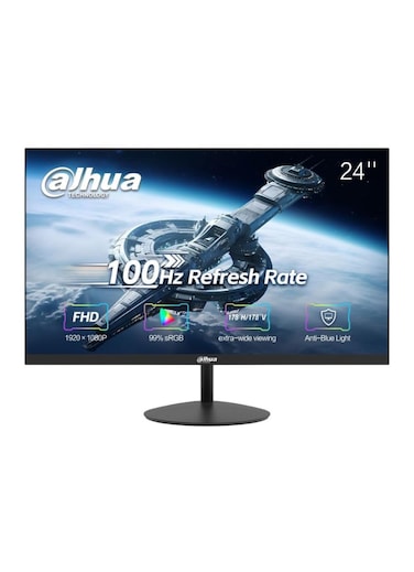 Dahua 24-Inch VA Full HD 1080p 100Hz Borderless Monitor With HDMI, VGA, 3 Years Dahua Manufacturer Warranty - (LM24-A200Y)