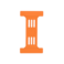 GOUI MAGNETIC STRAP SINGLE PC TIGER ORANGE