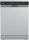 Midea Freestanding Dishwasher 14 Place Settings, 8 Programs, Fully Automatic With Anti-bacterial Filter, Auto Open Drying Technology, Extra Hygiene &amp; Eco Program, 3 Drawers, Silver WQP14-W5233C(S)