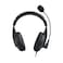 Rapoo H150S Stereo Wired Over Ear Headphones with Microphone Noise-Reduction, USB, Pc/Mac/Laptop/Chrome OS - Black
