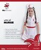 Mad Toys Nurse Professions Costumes For Kids, Small 3 To 4 Years