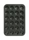 24 Cup Mini Muffin Mould Black 35x2x26cm