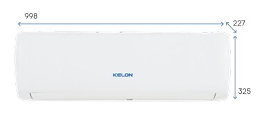 Kelon Wall- Mounted 1.5 Ton Split Rotary Compressor, T3 Cooling, LED Display, Auto Restart, Long Air Flow Distance,  R410 Refrigerant  Air Conditioner KAS-18CF  - Best For Home &amp; Office (No Installation)
