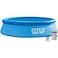 Intex Easy Set Round Inflatable Family Swimming Pool Set (244 x 61 cm, Blue)