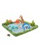 Intex Jurassic Adventure Kiddie Pool with Water Sprayer and Slide - Inflatable Dinosaurs - 79" X 79" X 14" - Ages 3+