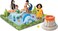 Intex Jurassic Adventure Kiddie Pool with Water Sprayer and Slide - Inflatable Dinosaurs - 79" X 79" X 14" - Ages 3+