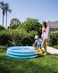 Intex Blue Bliss Splash Pool,Inflatable Swimming Pool, 147 cm x 33 cm, Blue Mosaic Design, 330L Capacity