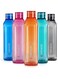 Cello Venice Plastic Bottle Set, 1 Litre, Set of 5, Assorted