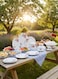 Timmy Elegant Opal Dinner Set - 58 Pieces Complete Tableware