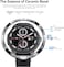 Kieselect Actor Smart Watch with Stunning Ceramic Bezel