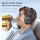 EarFun Wave Pro Active Noise Canceling Headphones, Over Ear Headphones Wireless Headphones, LDAC Hi-Res Sound Bluetooth Headphones, 5 Mics AI Clear Call, 80H Playtime, Multipoint Connection, Custom EQ