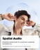 SoundPEATS PearlClip Pro Open-Ear Earbuds with LDAC &amp; Hi-Res Audio, Bluetooth 6.0 Clip On Headphones, IPX5 Waterproof, Wireless Earbuds with 24 H Playtime, APP Control for Running/Cycling/Fitness