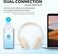 Anker Q20i Hybrid Active Noise Cancelling Headphones, Wireless Over-Ear Bluetooth, 40H Long ANC Playtime, Hi-Res Audio, Big Bass, Customize via an App, Transparency Mode