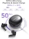 QCY MeloBuds N70 Aadptive Hybrid Active Noise Cancelling Wireless Earbuds, Bluetooth 6.0 with 6 Mics Clear Call, LDAC Hi-Res Audio, 50H Playtime, Wireless Charging, IPX5 Waterproof