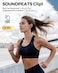 SOUNDPEATS Clip1 Open Ear Earbuds, Premium Dolby Audio &amp; Hi-Res Clip on Headphones, Bluetooth 5.4 Wireless Earphones with AI ENC Noise Cancellation, LDAC, 40H Playtime, IPX5 (deep black)