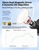 SoundPEATS PearlClip Pro Open-Ear Earbuds with LDAC &amp; Hi-Res Audio, Bluetooth 6.0 Clip On Headphones, IPX5 Waterproof, Wireless Earbuds with 24 H Playtime, APP Control (black)