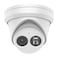 Hikvision DS-2CD2343G2-IU Pro Series 4MP AcuSense IP Turret Camera   IP67 Weatherproof, 2.8mm Fixed Lens, Built-in Mic, 30M IR Night Vision, White