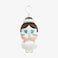 Pop Mart Crybaby Shiny Shiny Series-Plush Pedant Blister Pack