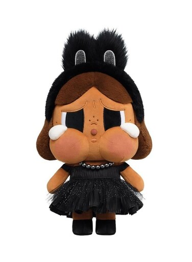 Pop Mart Crybaby Shiny Shiny Series - Plush Doll (Black) By Pop Mart