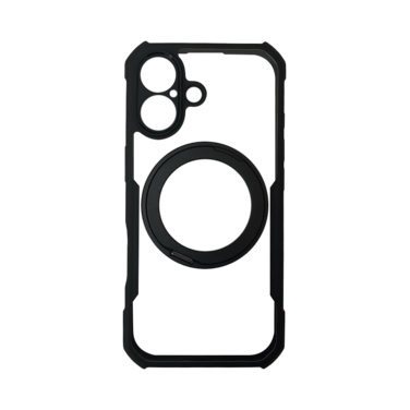 XUNDO Beatle Rotatable Magnetic Holder Case for iPhone 17 &ndash; Black