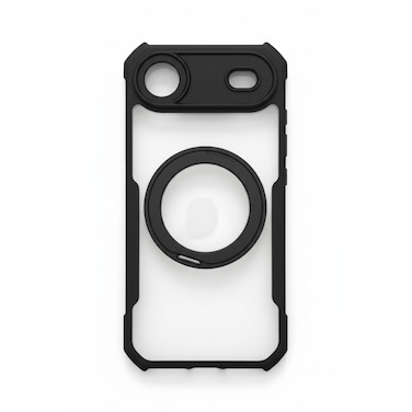 XUNDO Beatle Rotatable Magnetic Holder Case for iPhone 17 Air &ndash; Black
