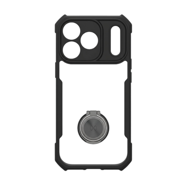 XUNDO Beatle Ring Series Case for iPhone 17 Pro &ndash; Black