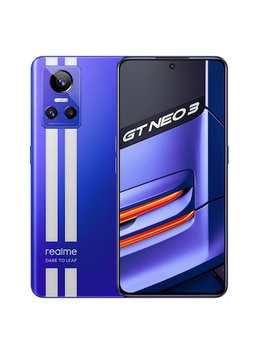 realme GT Neo 3 Dual SIM Nitro Blue 8GB RAM 256GB 5G 80W- International Version