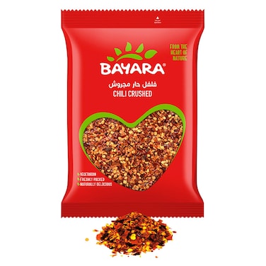 Bayara Chili Crushed, 200g