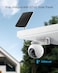 Ezviz HB8 2K+ Battery-Powered Pan &amp; Tilt Wi-Fi Camera, 2K Resolution, 360&deg; Panoramic Coverage, Two-Way Talk, Active Defense, H.265 Video Compression, White   CS-HB8 (4MP)