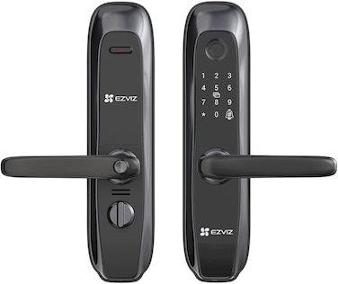 L2S Smart Fingerprint Lock, Keyless Lock with Four Unlock Methods, Real-Time Mobile Alerts, Built-In Electronic Doorbell, Anti-Tamper Alarm, Low-Battery Warning, Easy User Management