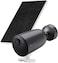 Ezviz EB3 4G + Solar Panel Security Camera, 2K Resolution, Two-Way Talk, Active Defense with Siren &amp; Strobe Light, 4G Network Connectivity, 5200mAh Battery, Black   EB3-4G/SP 3MP