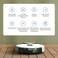 EZVIZ Robot Vacuum Cleaner, LiDAR Navigation Obstacle Detection, 4000Pa Suction, Carpet Detection, Water Tank 300 ml, 180 min Battery, APP/Alexa Control, RE5, White