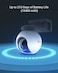 EZVIZ 2K Security Camera Outdoor Wireless, 360&deg; PTZ Auto Tracking, Color Night Vision,WiFi Camera Surveillance Exterieur Home, Human Detection, Two Way Audio, Alexa,10400mAh, CB8 Kit with Solar Panel