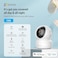 C6N Pack Of 2 Wi-Fi 1080P Smart Home Security Camera White Baby Monitor Surveillance Camera With Motion Detection Smart Tracking Two Way Audio Night Vision Remote Control Works With Alexa, White