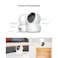 C6N Pack Of 2 Wi-Fi 1080P Smart Home Security Camera White Baby Monitor Surveillance Camera With Motion Detection Smart Tracking Two Way Audio Night Vision Remote Control Works With Alexa, White