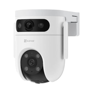 H9c Dual 2K Dual-Lens Pan &amp; Tilt Wi-Fi Camera, 2K &amp; 2K Dual Lenses, AI-Powered Human / Vehicle Shape Detection, 8x Zoom, Color Night Vision, Two-Way Talk, Supports microSD Card (Up to 512 GB)